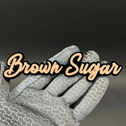 1PC Brown Sugar 3D Acrylic Badge - Car Truck Emblem Fender Sticker
