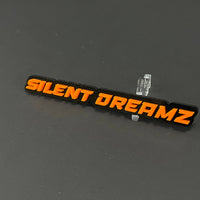 1PC SILENT DREAMZ 3D Acrylic Badge - Car Truck Emblem Fender Sticker
