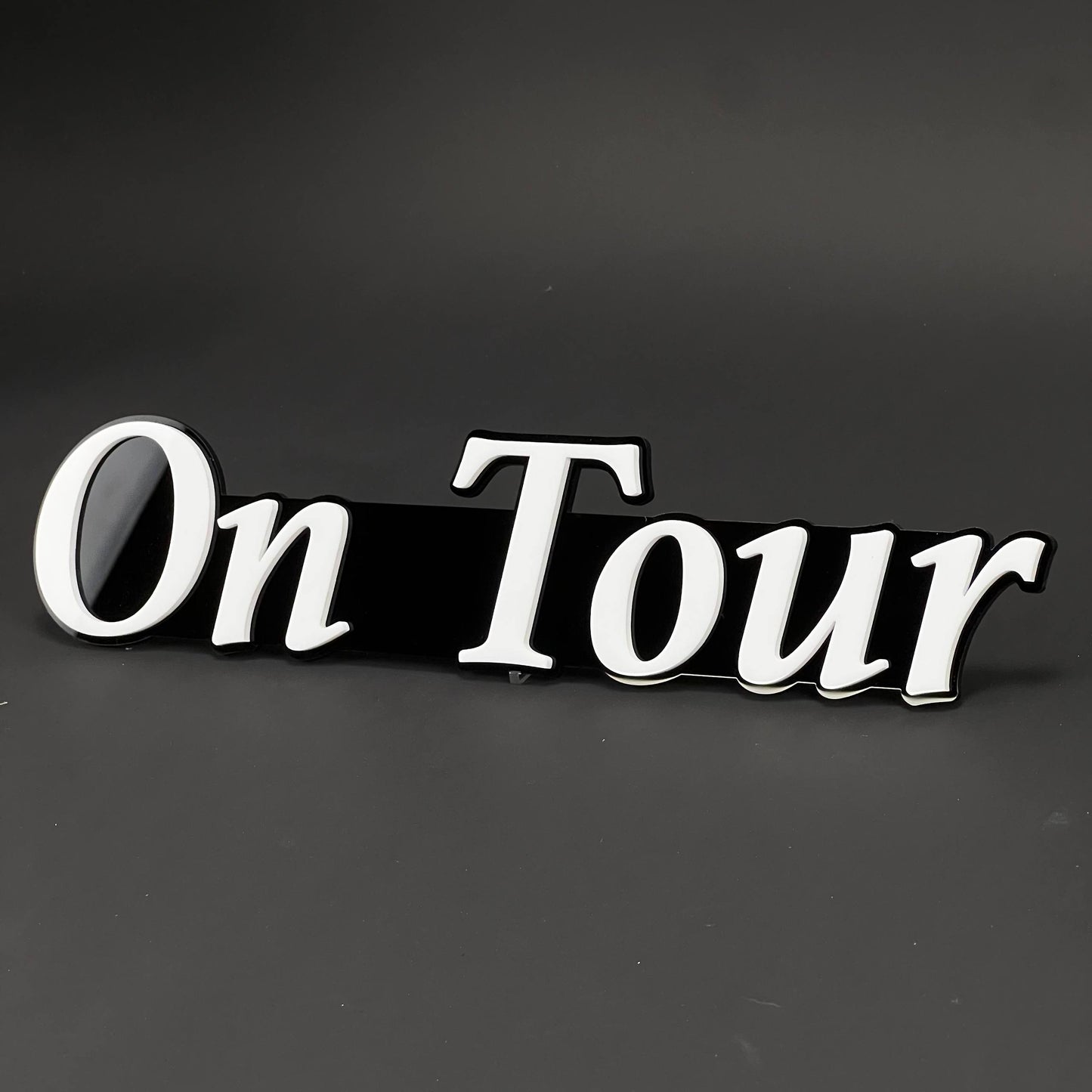 1PC On Tour 3D Acrylic Badge - Car Truck Emblem Fender Tailgate Trunk Sticker
