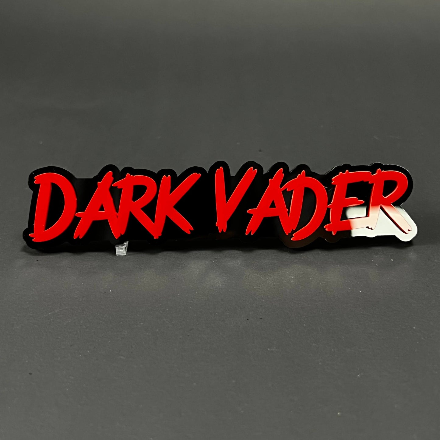 1PC DARK VADER 3D Acrylic Badge - Car Truck Emblem Fender Tailgate Trunk Sticker
