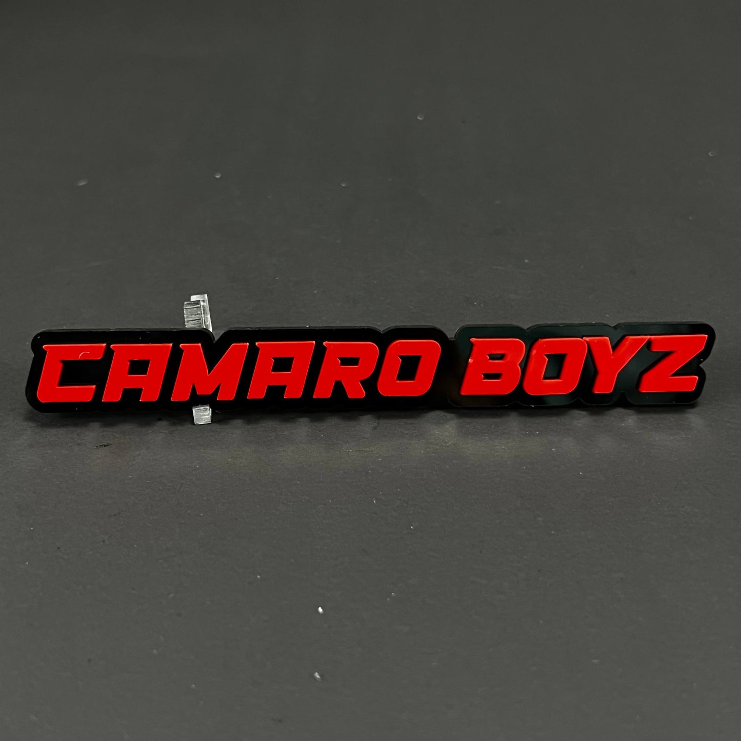 1PC CAMARO BOYZ 3D Acrylic Badge - Car Truck Emblem Fender Sticker