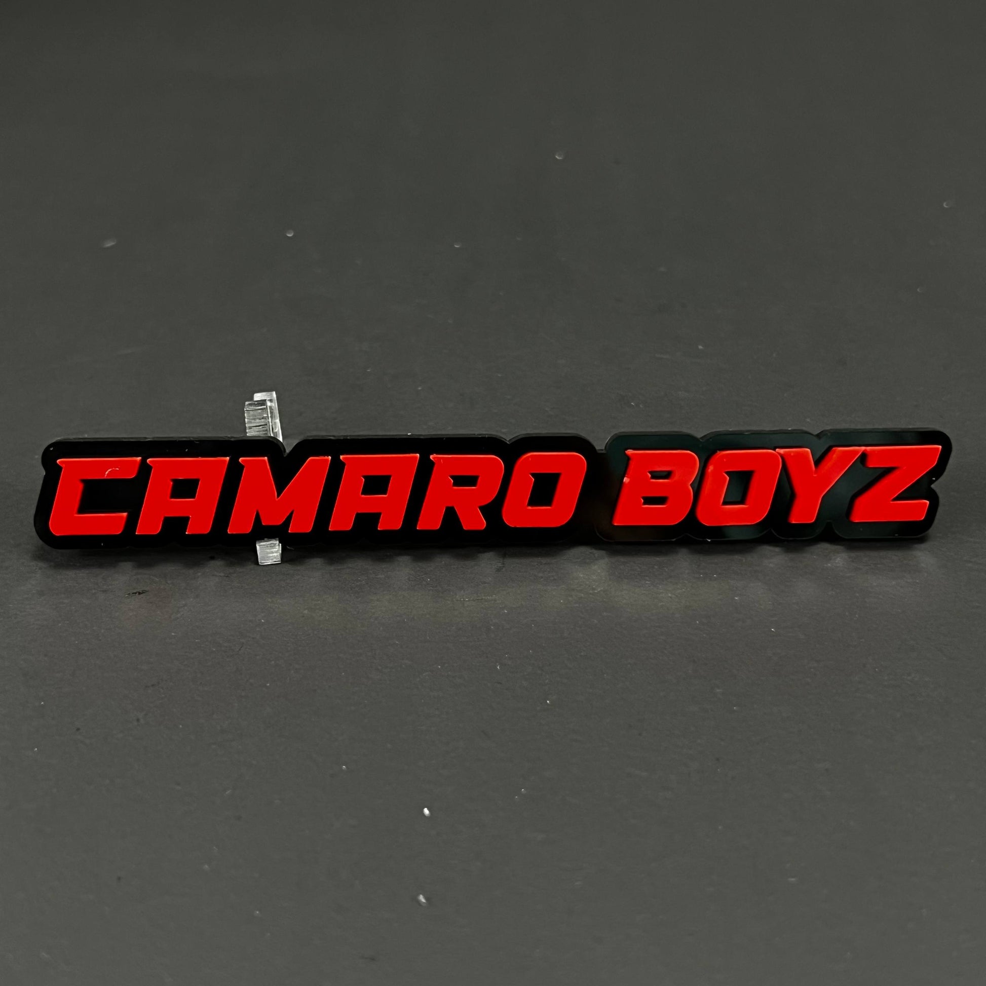1PC CAMARO BOYZ 3D Acrylic Badge - Car Truck Emblem Fender Sticker