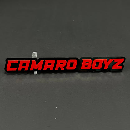 1PC CAMARO BOYZ 3D Acrylic Badge - Car Truck Emblem Fender Sticker