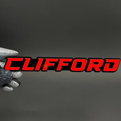 1PC CLIFFORD 3D Acrylic Badge - Car Truck Emblem Fender Tailgate Trunk Sticker