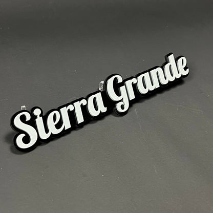 1PC Sierra Grande 3D Acrylic Badge - Car Truck Emblem Fender Sticker