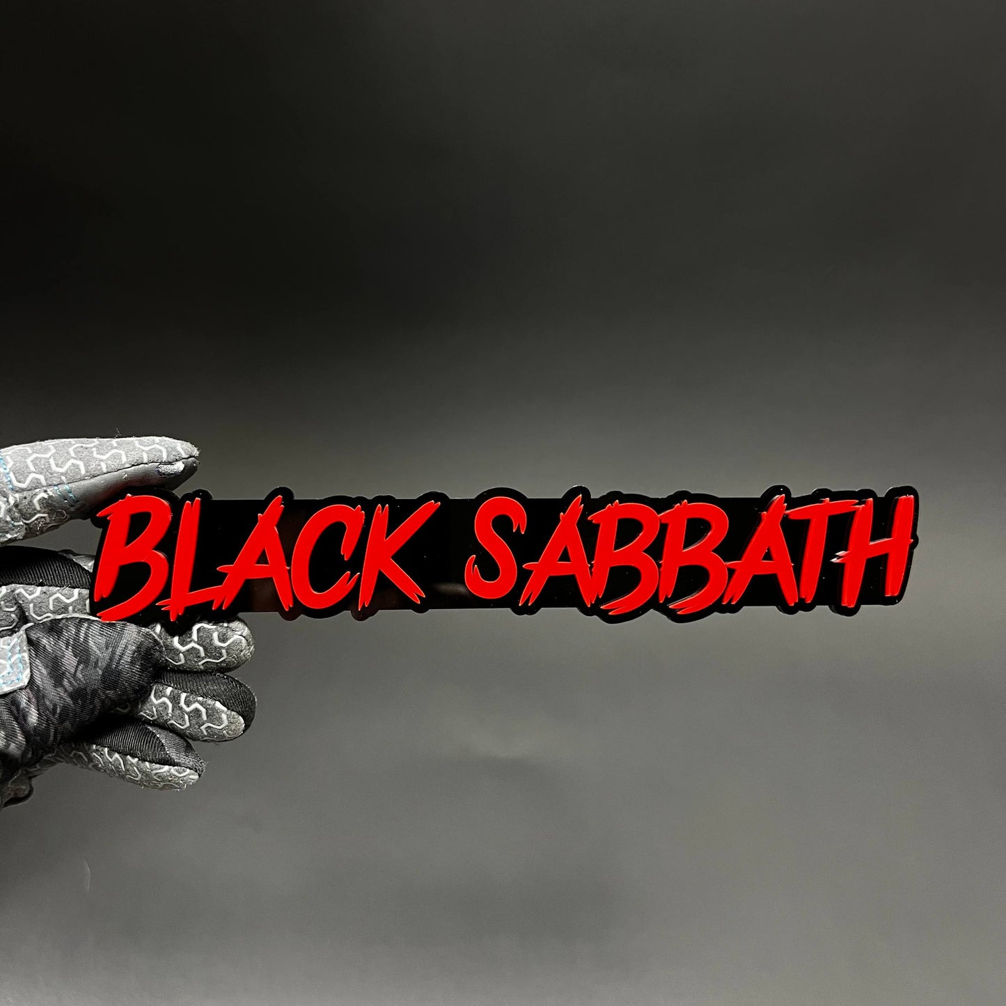 1PC BLACK SABBATH 3D Acrylic Badge - Car Truck Emblem Fender Sticker