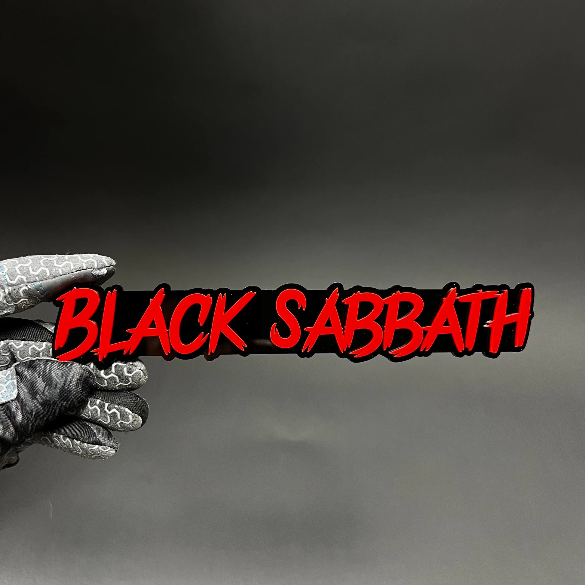 1PC BLACK SABBATH 3D Acrylic Badge - Car Truck Emblem Fender Sticker