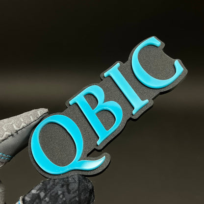 1PC QBIC 3D Acrylic Badge - Car Truck Emblem Fender Tailgate Trunk Sticker