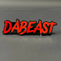 1PC DABEAST 3D Acrylic Badge - Car Truck Emblem Fender Tailgate Trunk Sticker