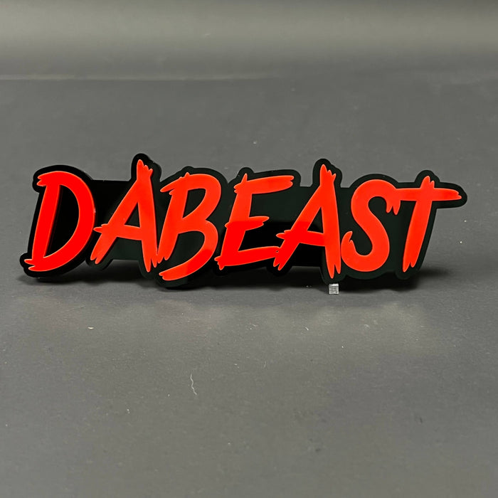 1PC DABEAST 3D Acrylic Badge - Car Truck Emblem Fender Tailgate Trunk Sticker