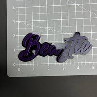 1PC Beastie 3D Acrylic Badge - Car Truck Emblem Fender Tailgate Trunk Sticker