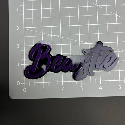 1PC Beastie 3D Acrylic Badge - Car Truck Emblem Fender Tailgate Trunk Sticker