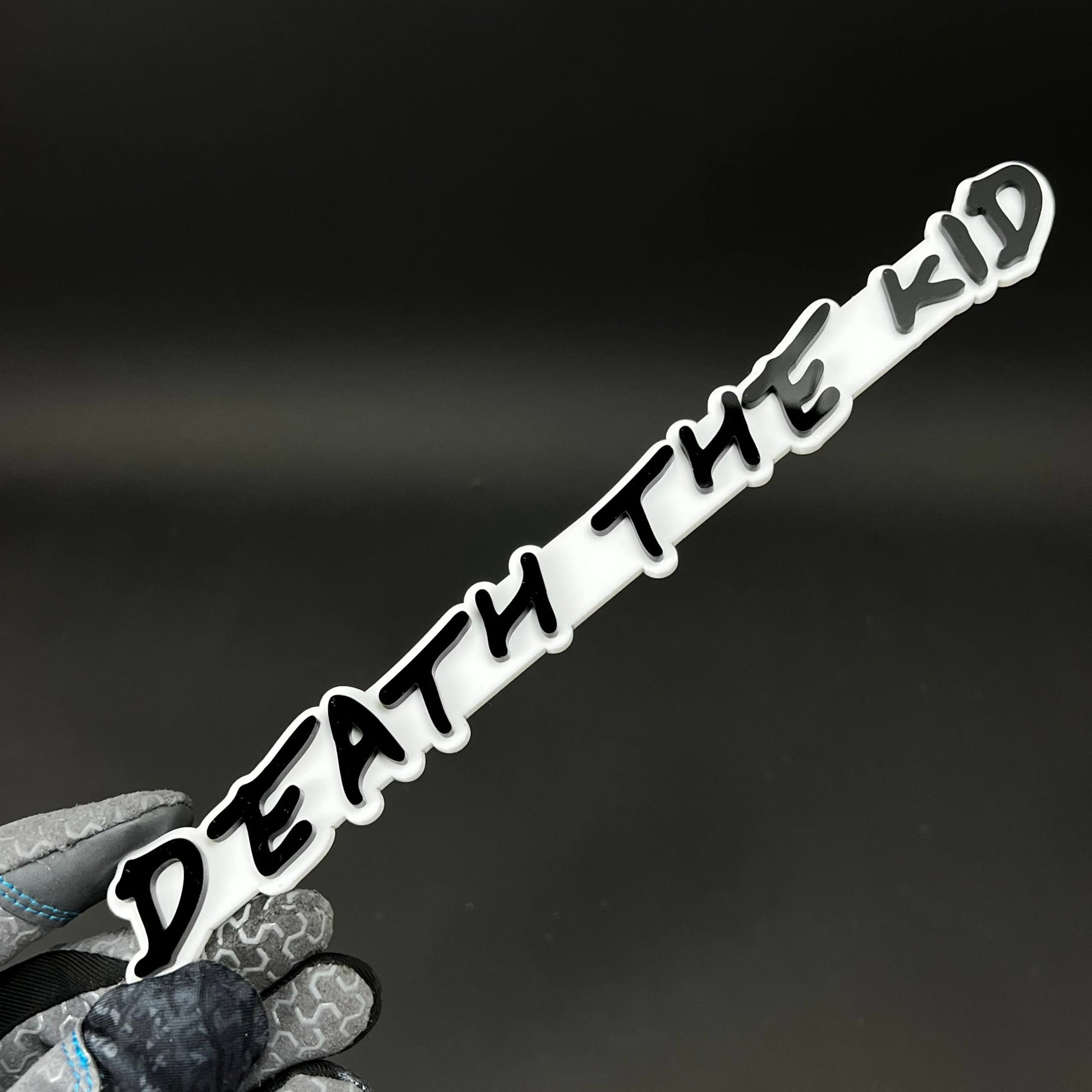 1PC DEATH THE KID 3D Acrylic Badge - Car Truck Emblem Fender Sticker