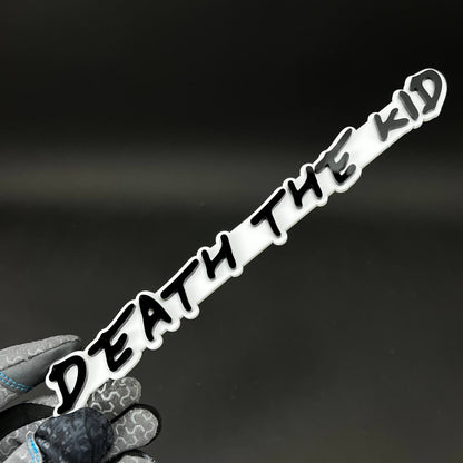 1PC DEATH THE KID 3D Acrylic Badge - Car Truck Emblem Fender Sticker