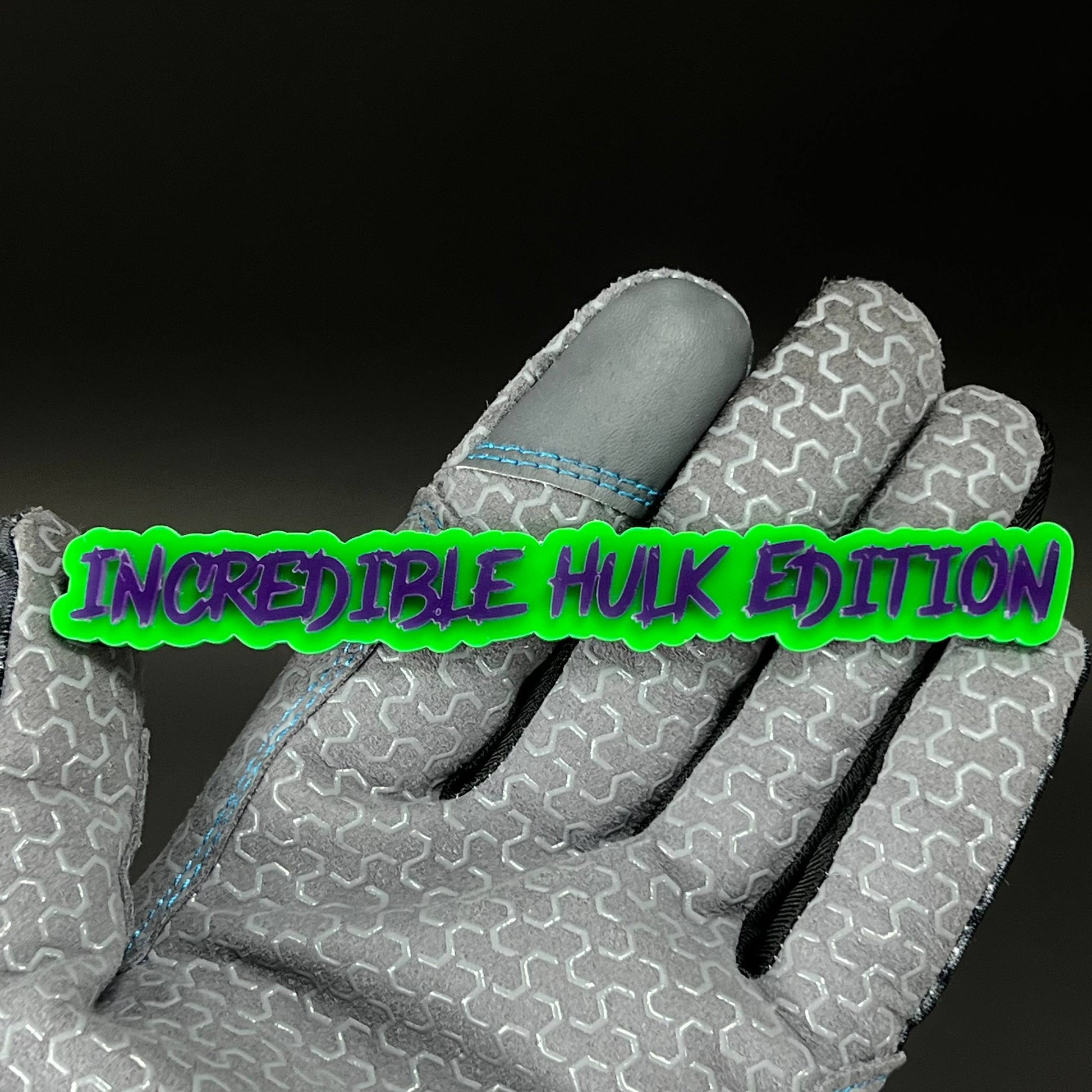 1PC INCREDIBLE HULK EDITION 3D Acrylic Badge - Car Truck Emblem Fender Sticker