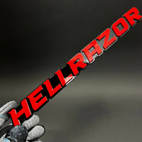 1PC HELLRAZOR 3D Acrylic Badge - Car Truck Emblem Fender Tailgate Trunk Sticker