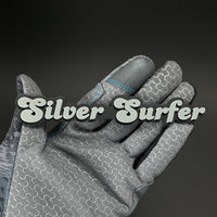 1PC Silver Surfer 3D Acrylic Badge - Car Truck Emblem Fender Sticker
