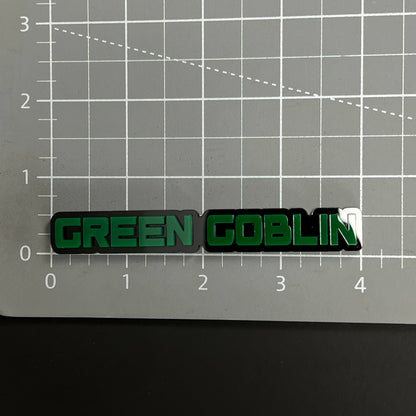 1PC GREEN GOBLIN 3D Acrylic Badge - Car Truck Emblem Fender Sticker