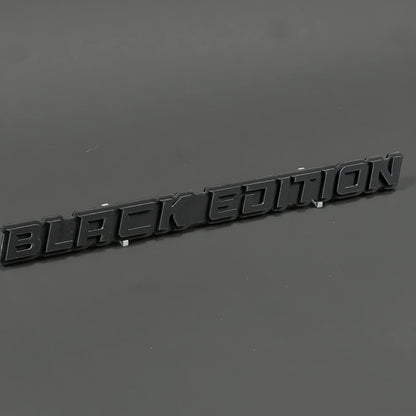 Black Edition 3D Acrylic Badge - Car Truck Emblem Fender Tailgate Trunk Sticker