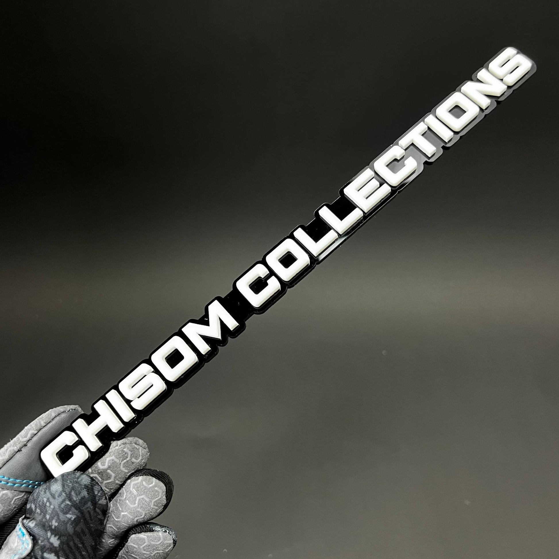 1PC CHISOM COLLECTIONS 3D Acrylic Badge - Car Truck Emblem Fender Sticker