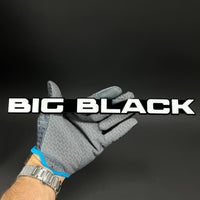 1PC BIG BLACK 3D Acrylic Badge - Car Truck Emblem Fender Tailgate Trunk Sticker