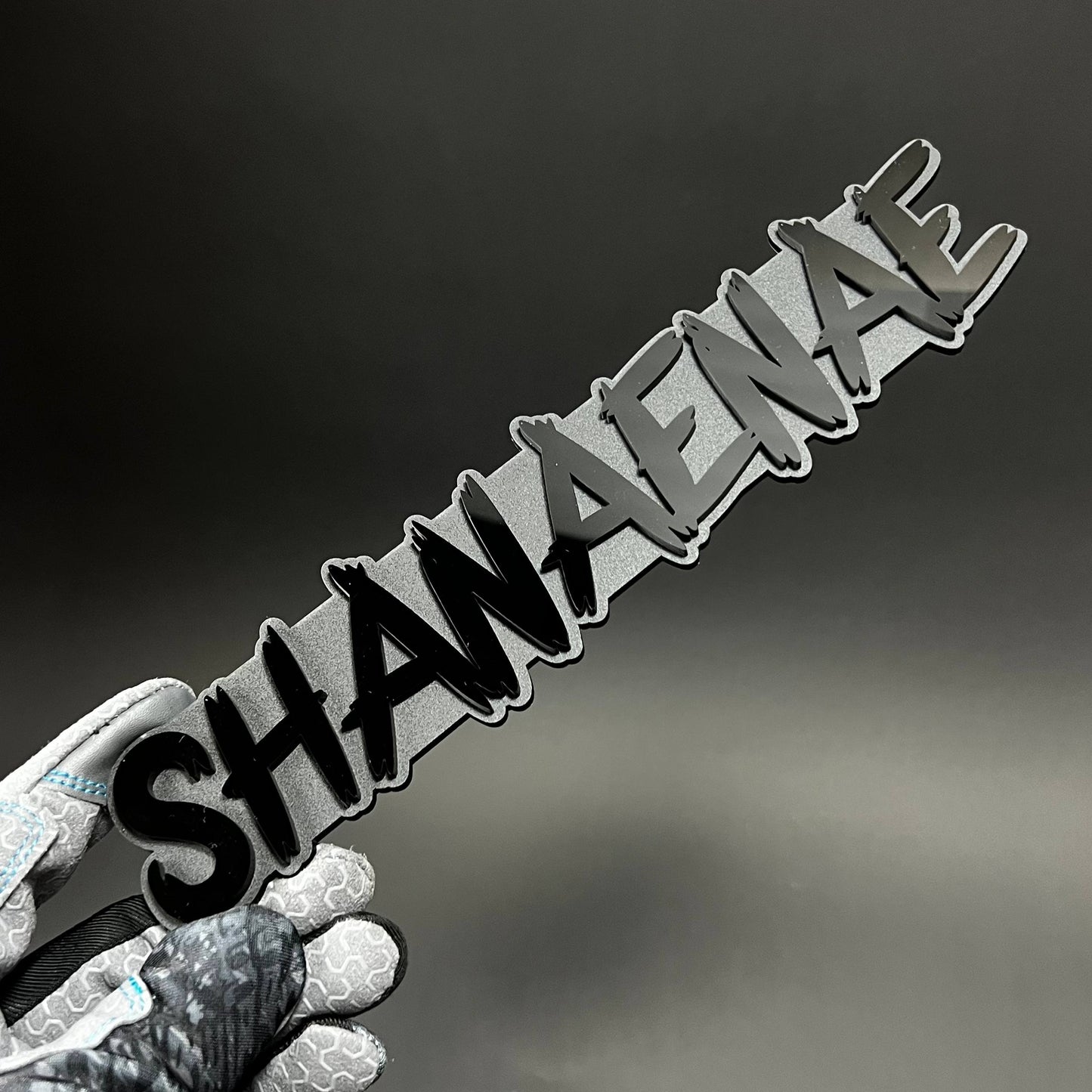 1PC SHANAENAE 3D Acrylic Badge - Car Truck Emblem Fender Tailgate Trunk Sticker