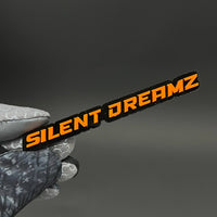 1PC SILENT DREAMZ 3D Acrylic Badge - Car Truck Emblem Fender Sticker