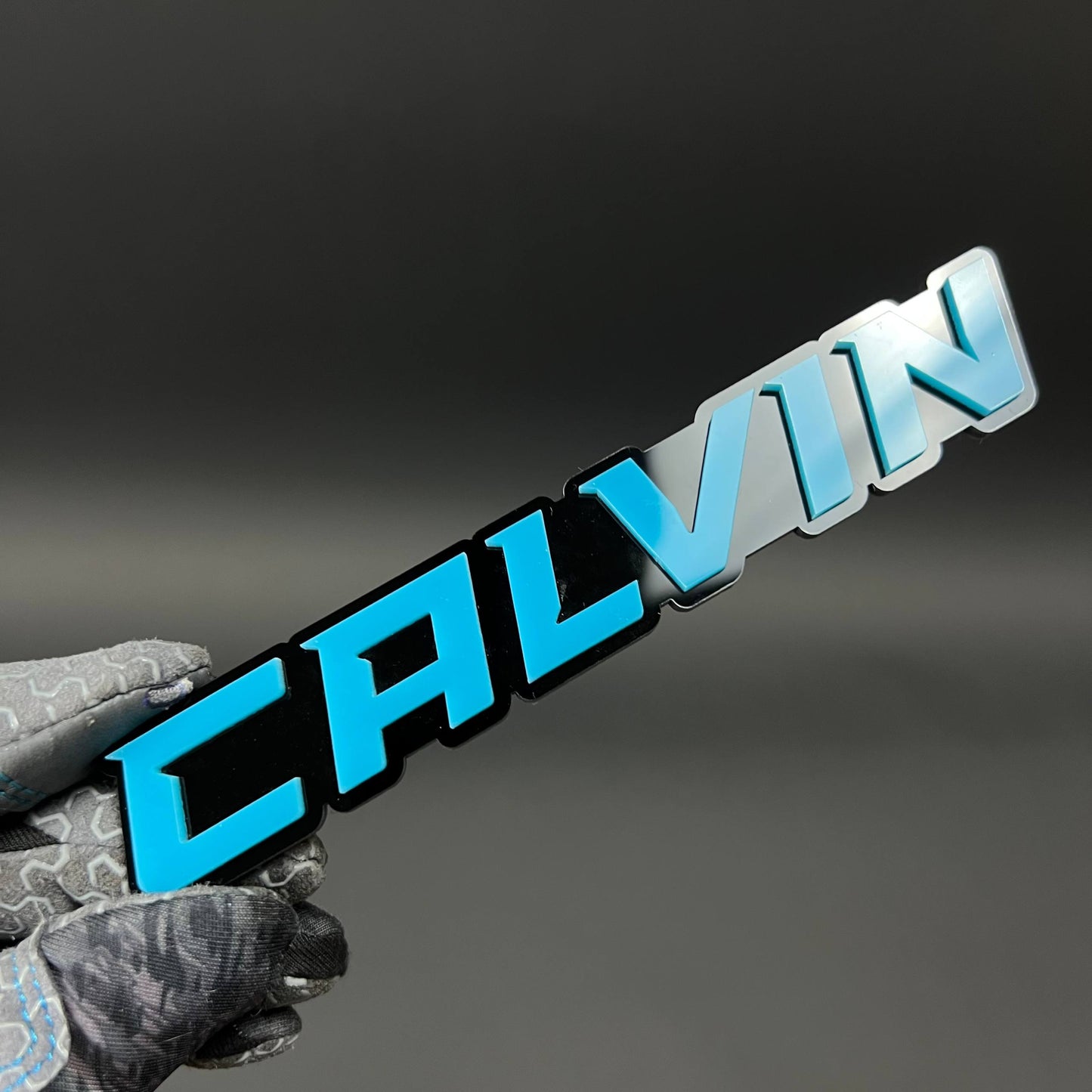 1PC CALVIN 3D Acrylic Badge - Car Truck Emblem Fender Tailgate Trunk Sticker