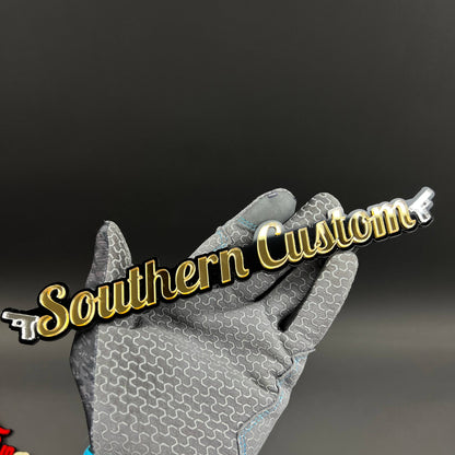 1PC Southern Custom 3D Acrylic Badge - Car Truck Emblem Fender Tailgate Trunk Sticker
