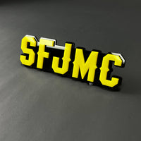 1PC SFJMC 3D Acrylic Badge - Car Truck Emblem Fender Tailgate Trunk Sticker