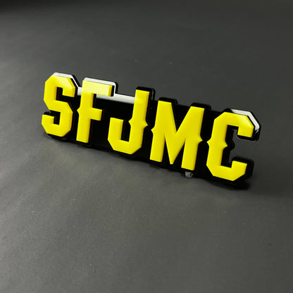 1PC SFJMC 3D Acrylic Badge - Car Truck Emblem Fender Tailgate Trunk Sticker