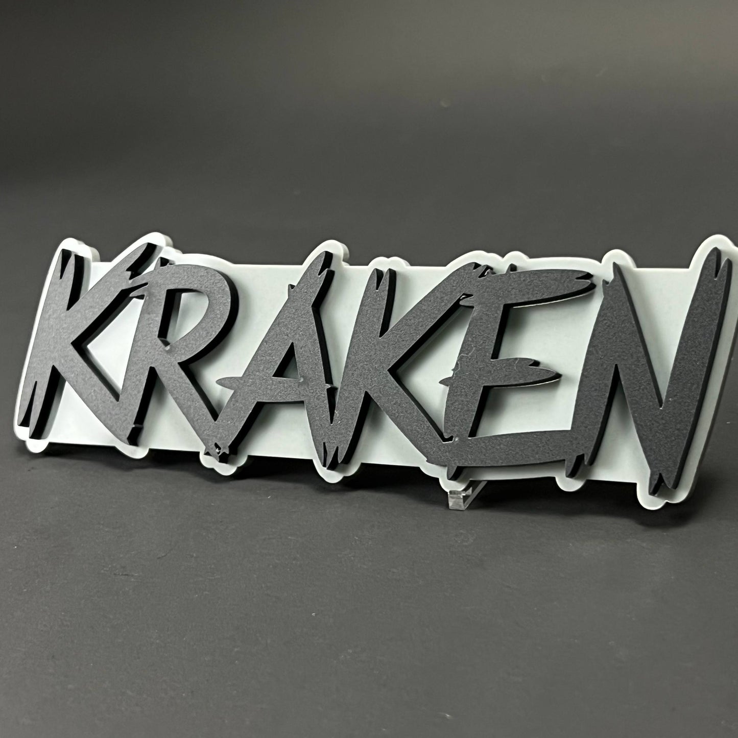1PC KRAKEN 3D Acrylic Badge - Car Truck Emblem Fender Tailgate Trunk Sticker
