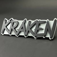 1PC KRAKEN 3D Acrylic Badge - Car Truck Emblem Fender Tailgate Trunk Sticker