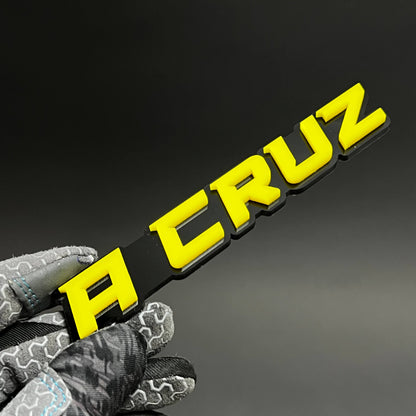 1PC A CRUZ 3D Acrylic Badge - Car Truck Emblem Fender Tailgate Trunk Sticker