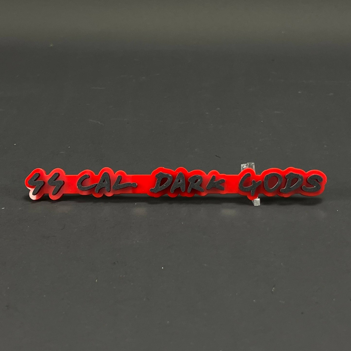 1PC .32 CAL DARK GODS 3D Acrylic Badge - Car Truck Emblem Fender Sticker