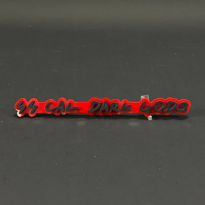 1PC .32 CAL DARK GODS 3D Acrylic Badge - Car Truck Emblem Fender Sticker