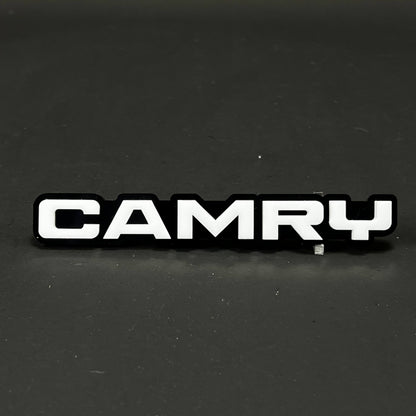 1PC CAMRY 3D Acrylic Badge - Car Truck Emblem Fender Tailgate Trunk Sticker