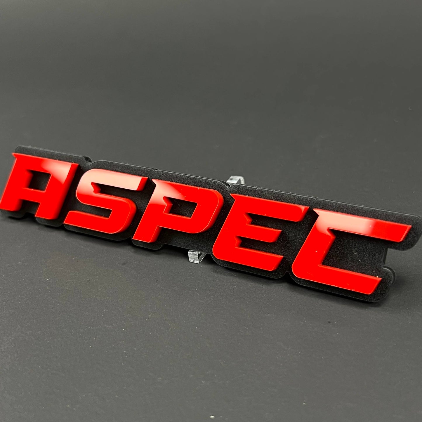 1PC ASPEC 3D Acrylic Badge - Car Truck Emblem Fender Tailgate Trunk Sticker