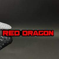 1PC RED DRAGON 3D Acrylic Badge - Car Truck Emblem Fender Tailgate Trunk Sticker