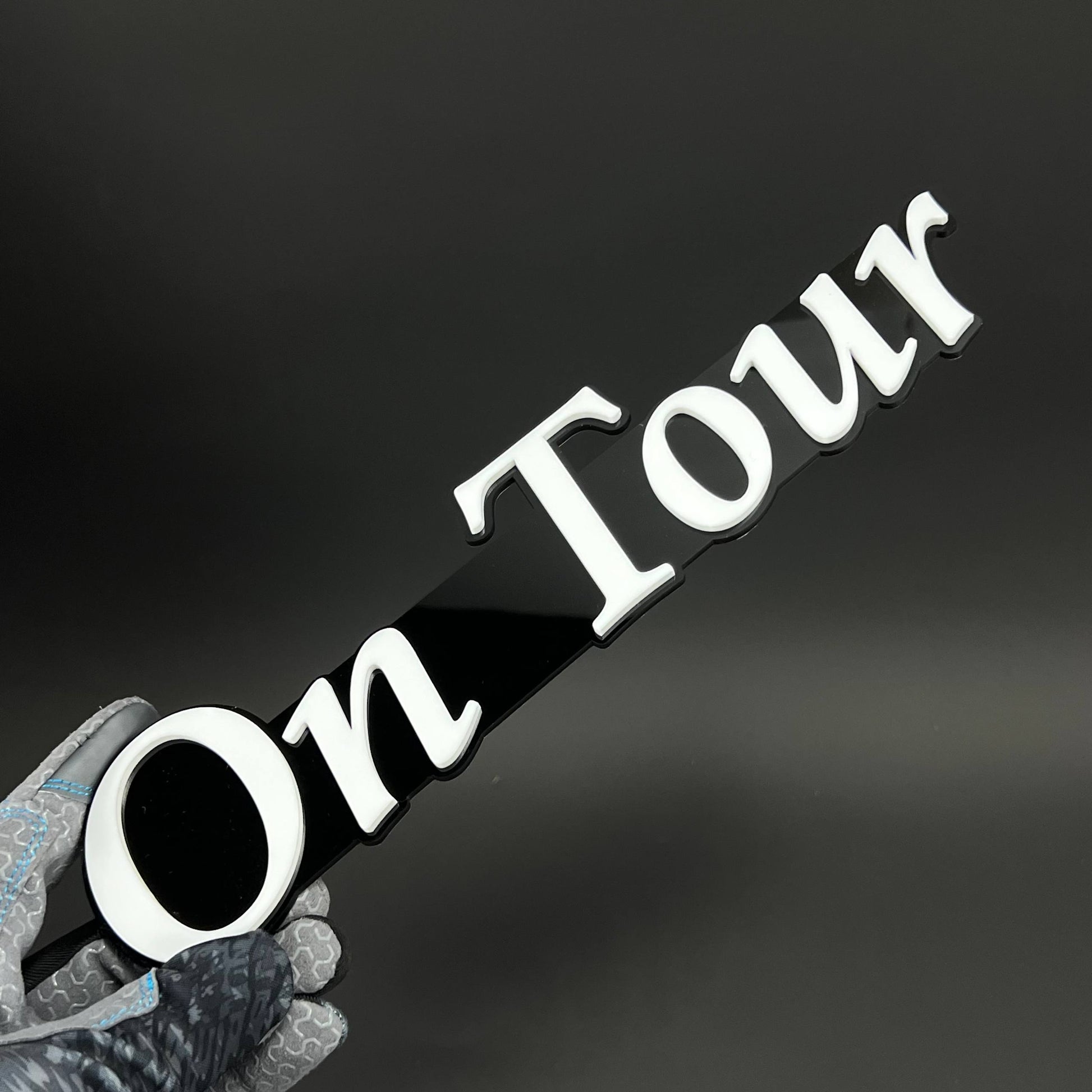 1PC On Tour 3D Acrylic Badge - Car Truck Emblem Fender Tailgate Trunk Sticker