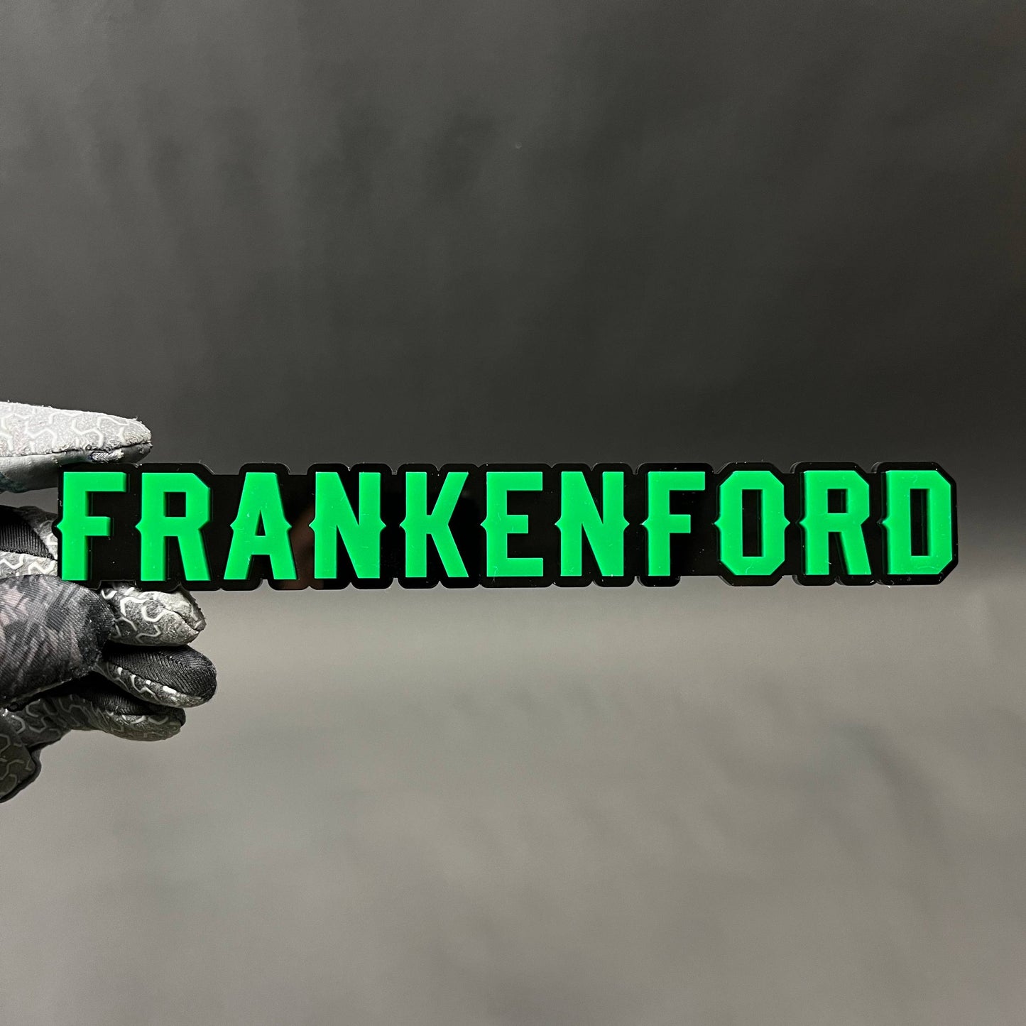 1PC FRANKENFORD 3D Acrylic Badge - Car Truck Emblem Fender Sticker