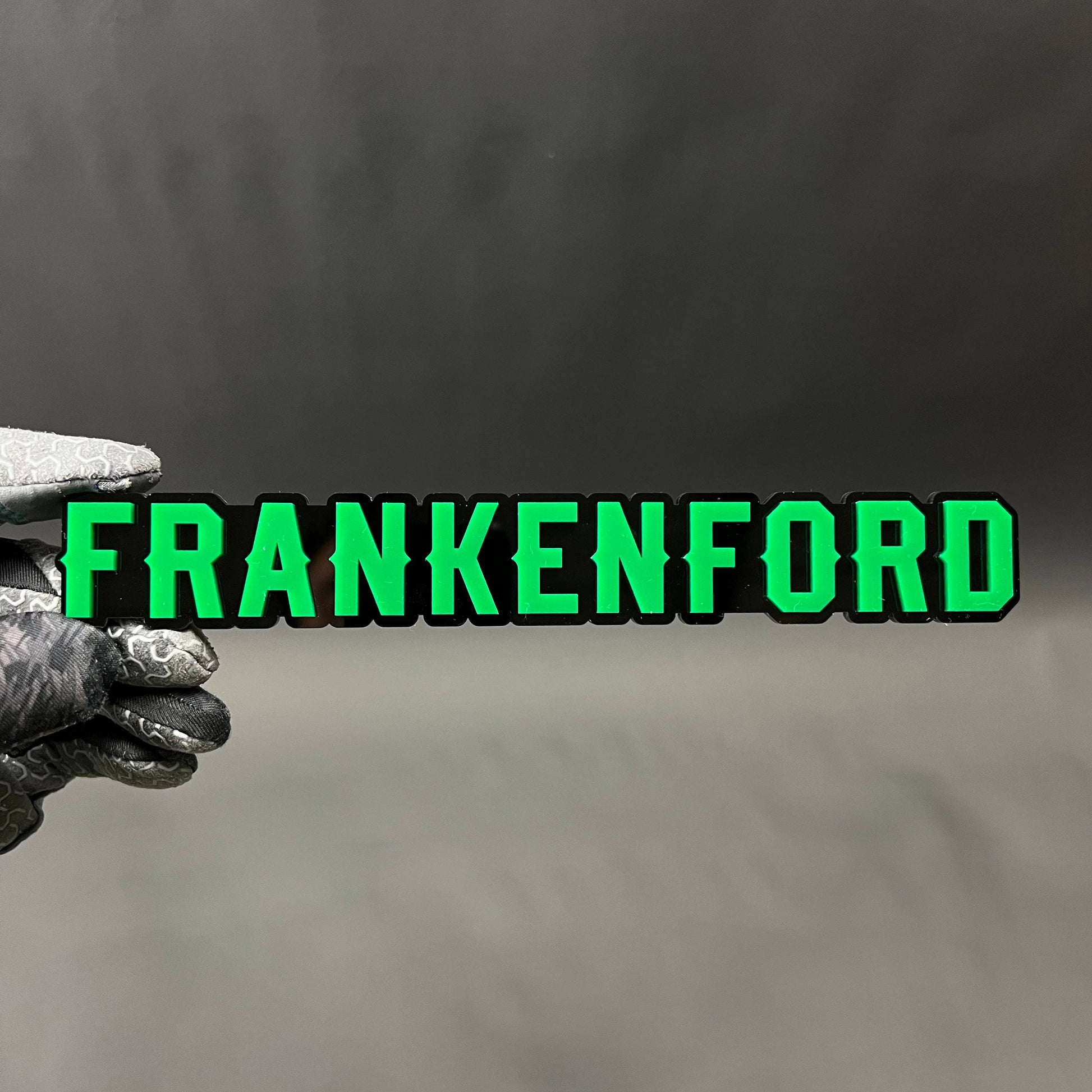 1PC FRANKENFORD 3D Acrylic Badge - Car Truck Emblem Fender Sticker