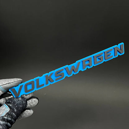 1PC VOLKSWAGEN 3D Acrylic Badge - Car Truck Emblem Fender Tailgate Trunk Sticker