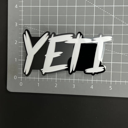 1PC YETI 3D Acrylic Badge - Car Truck Emblem Fender Tailgate Trunk Sticker