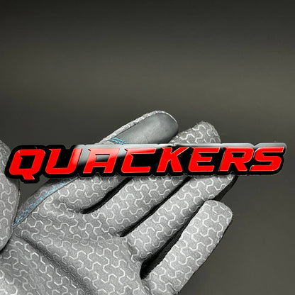 1PC QUACKERS 3D Acrylic Badge - Car Truck Emblem Fender Tailgate Trunk Sticker