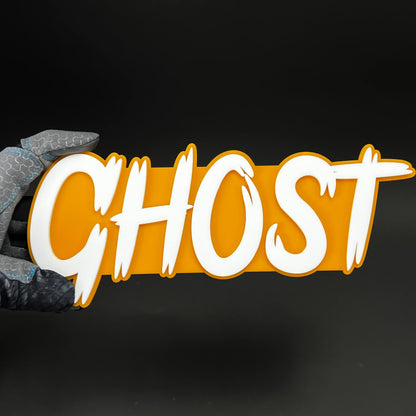 1PC GHOST 3D Acrylic Badge - Car Truck Emblem Fender Tailgate Trunk Sticker