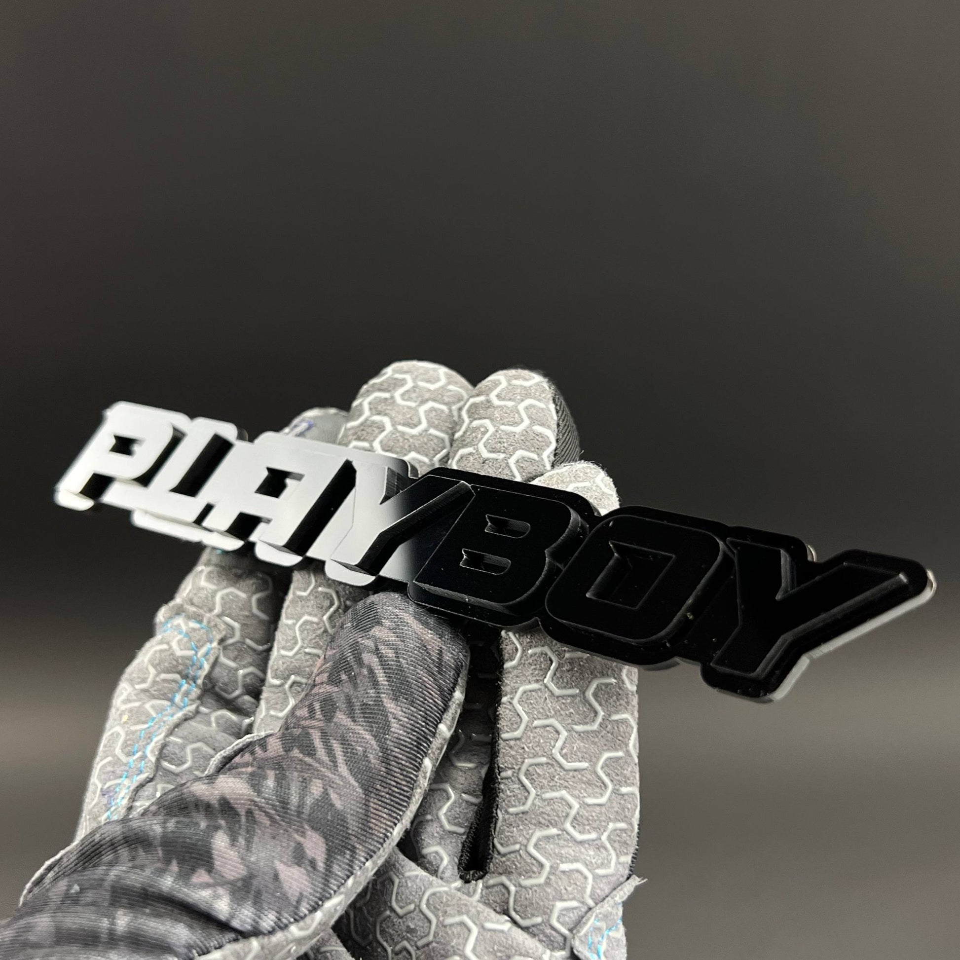 1PC PLAYBOY 3D Acrylic Badge - Car Truck Emblem Fender Tailgate Trunk Sticker