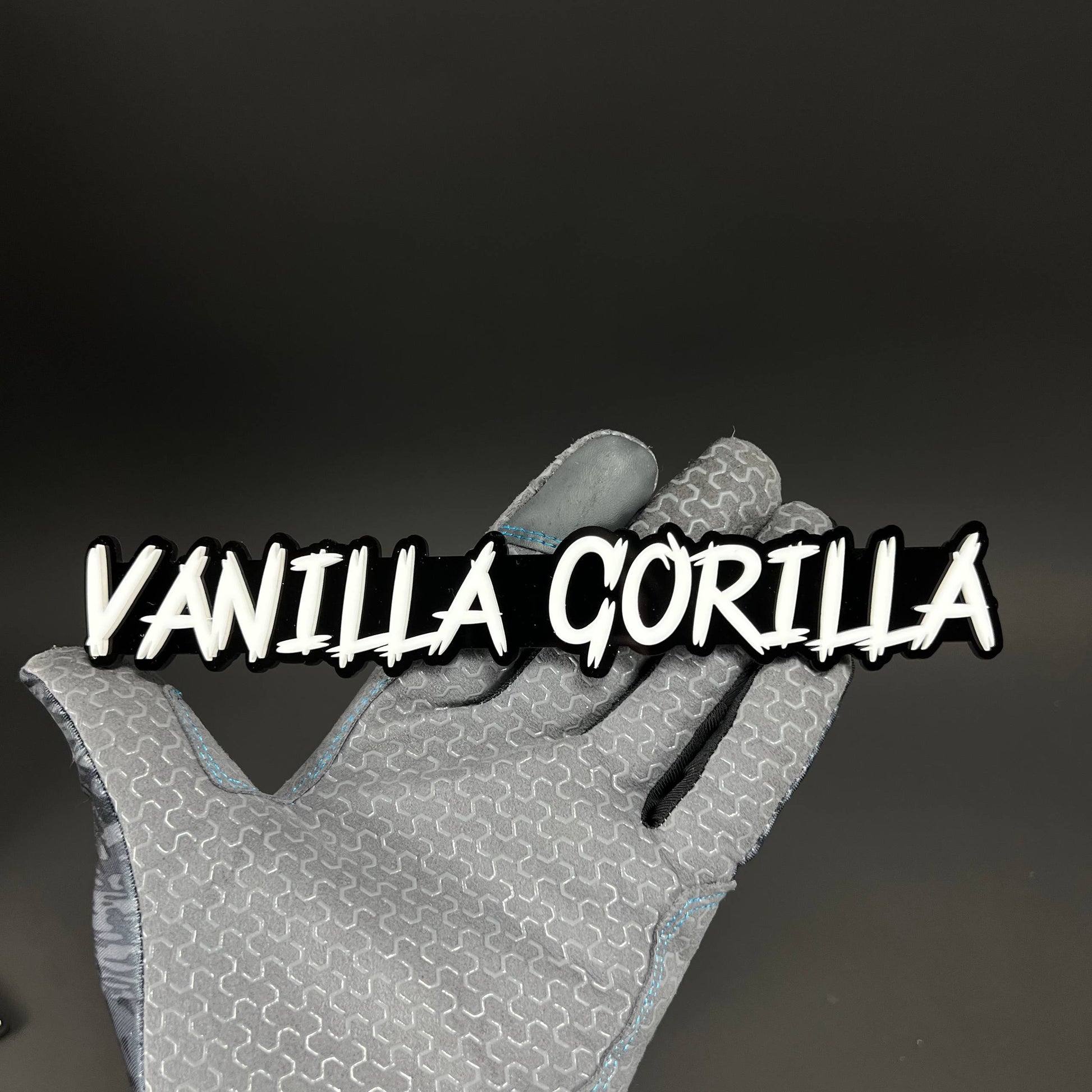 1PC VANILLA GORILLA 3D Acrylic Badge - Car Truck Emblem Fender Sticker