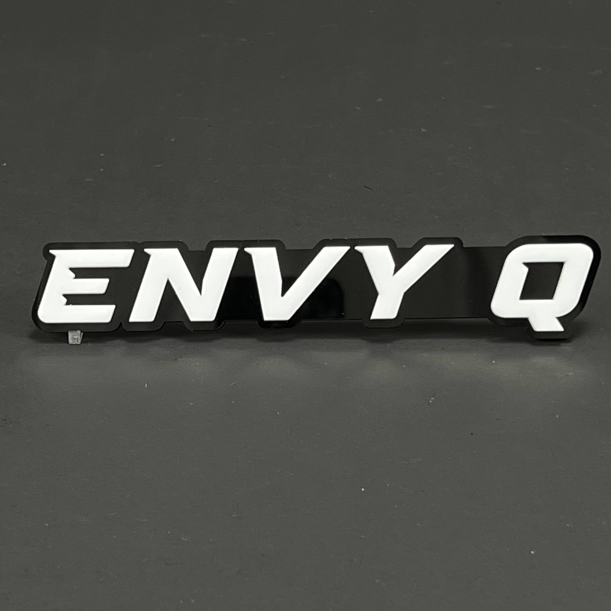 1PC ENVY Q 3D Acrylic Badge - Car Truck Emblem Fender Tailgate Trunk Sticker