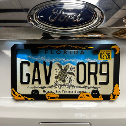 1PC GAV OR9 3D Acrylic Badge - Car Truck Emblem Fender Tailgate Trunk Sticker